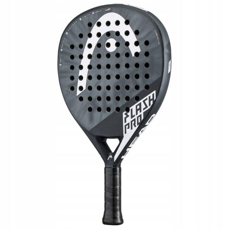 Head Flash Pro Padel Racket Black/White 1/7