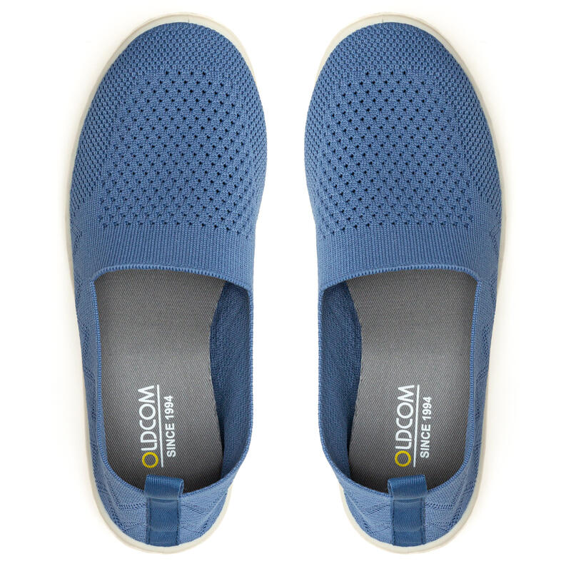 Tenisi femei Oldcom Slip-on Lora, Albastru