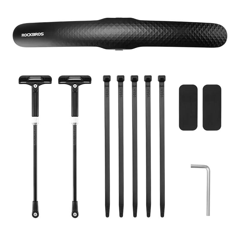 Błotnik rowerowy uniwersalny przedni/tylny Rockbros FK-891 28" 3/7