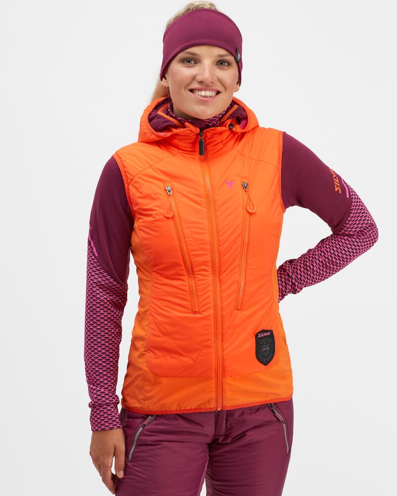 Gilet à capuche femme Silvini Polara 3/6