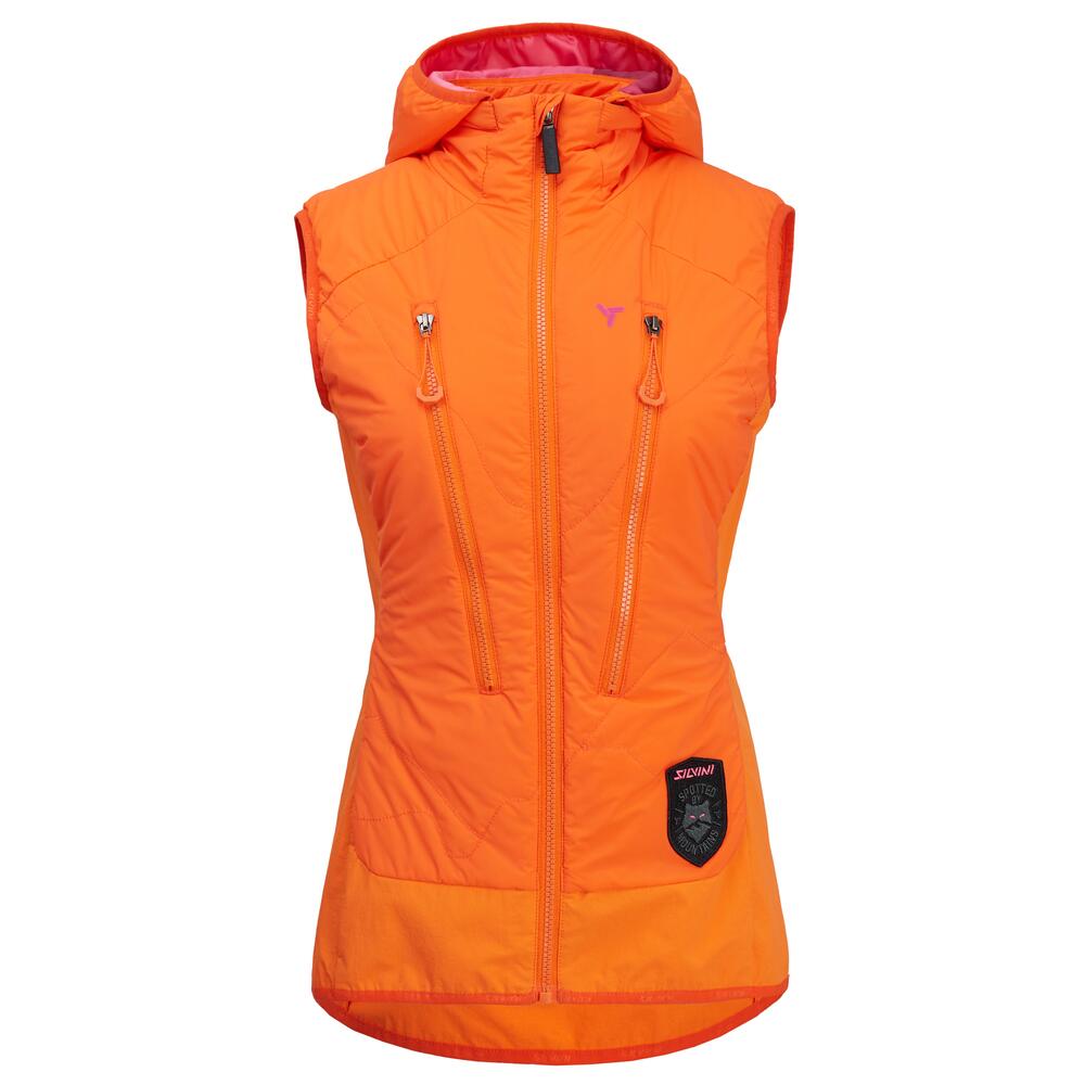 SILVINI Gilet con cappuccio da donna Silvini Polara