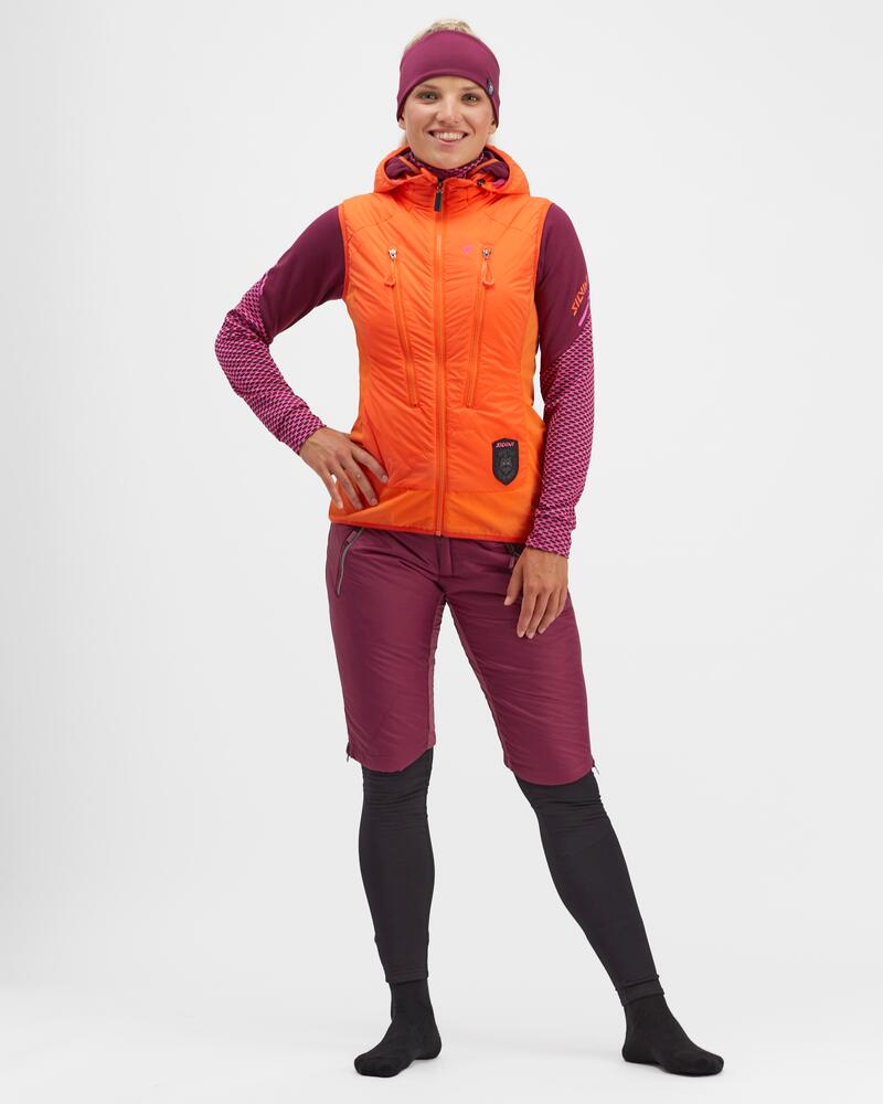 Gilet à capuche femme Silvini Polara 4/6