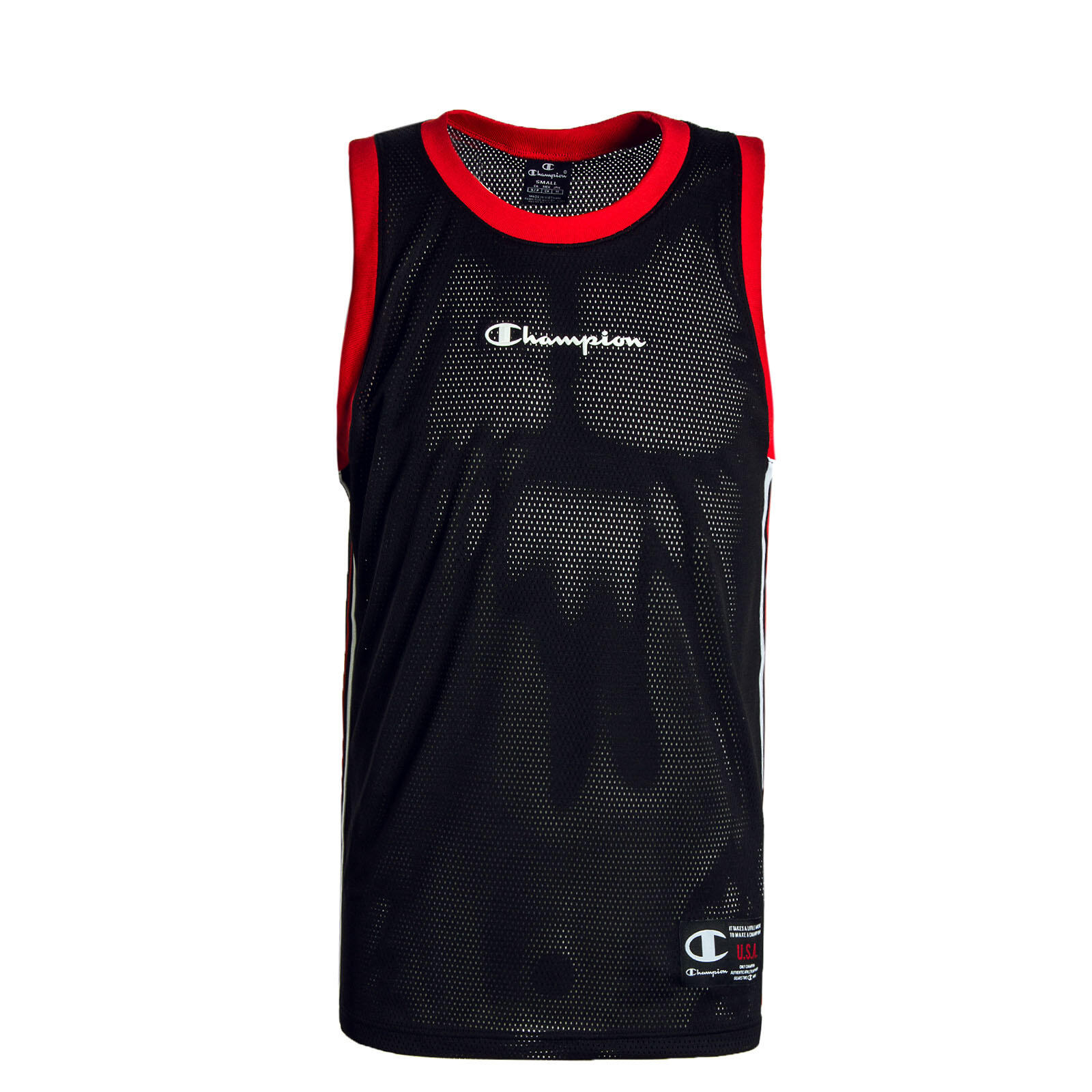 Camiseta para Hombre sin Mangas Champion Tank Top Negro 1/5