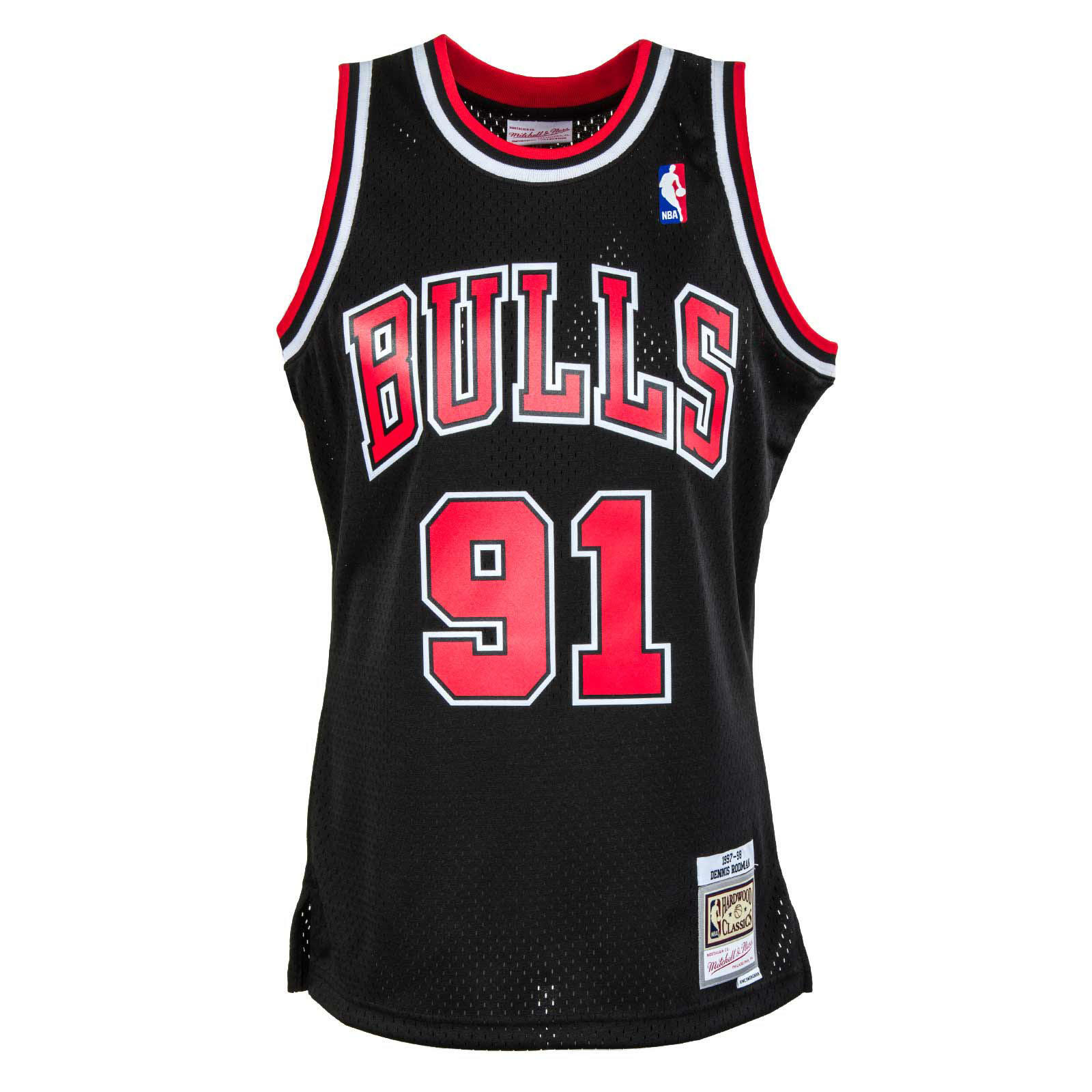 Basketbalshirt Mitchell & ness model SMJYGS18152-CBUBLCK97DRD voor mannen 2/7