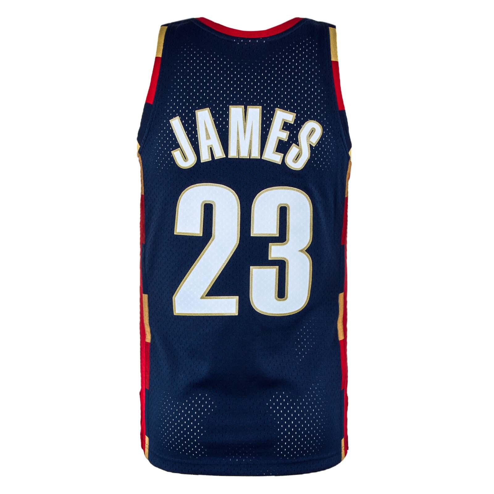 Camiseta de baloncesto Mitchell & ness modelo SMJYGS18156-CCANAVYO8L para hombre 3/5