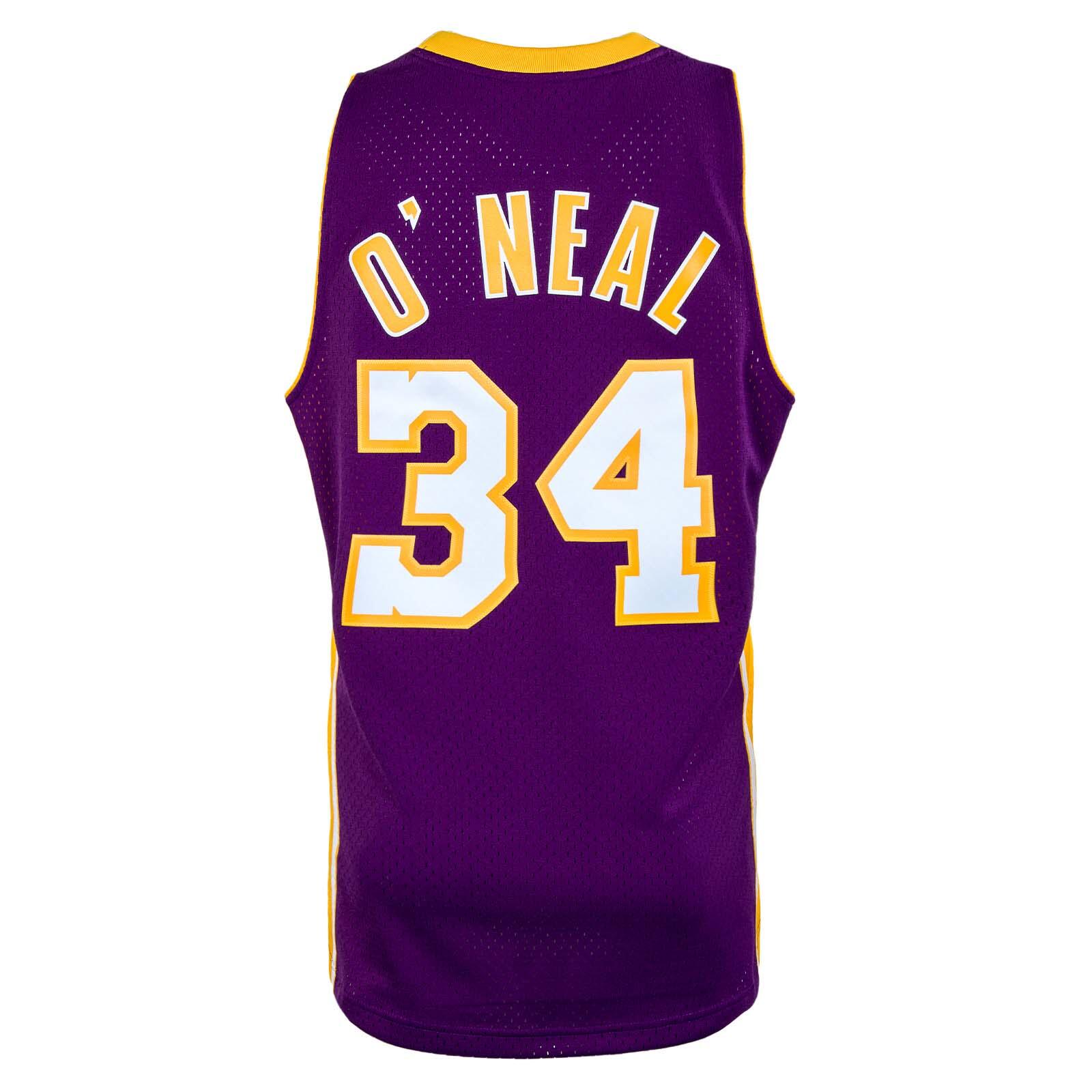 Tank Top M&N NBA Swingman Jersey LA Lakers in Lila 3/5