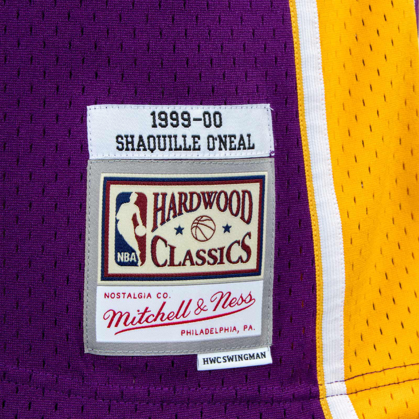 Tank Top M&N NBA Swingman Jersey LA Lakers in Lila 4/5