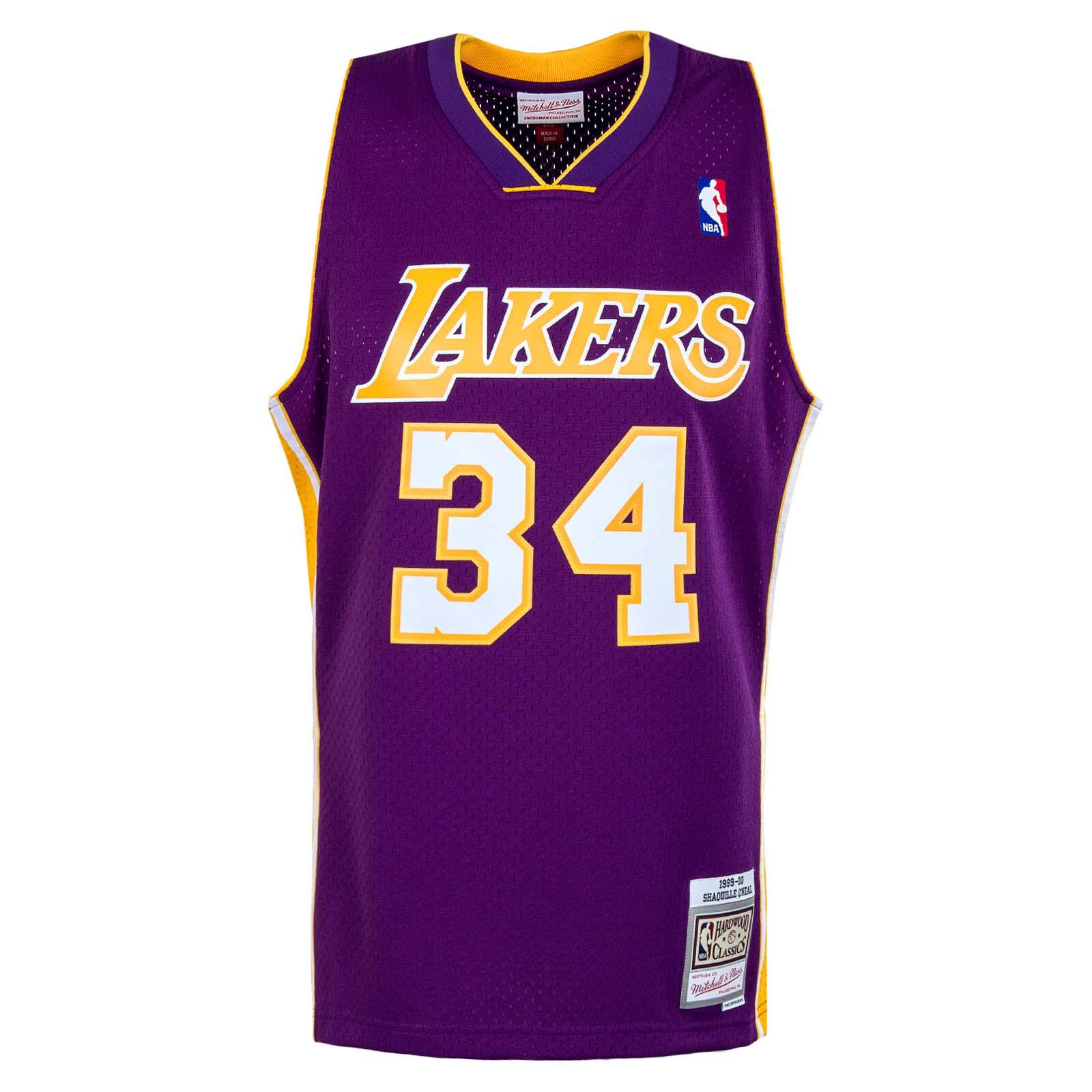 Tank Top M&N NBA Swingman Jersey LA Lakers in Lila 2/5