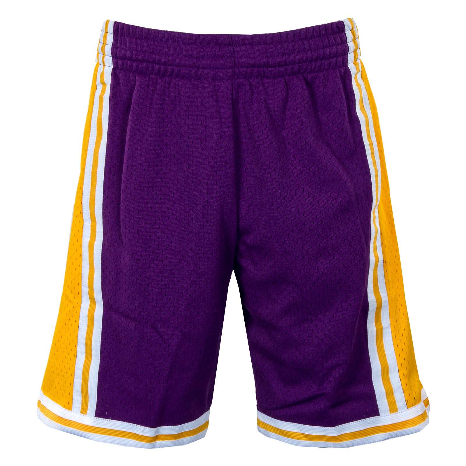 Shorts Mitchell & Ness Los Angeles Lakers '84 purple 2/7