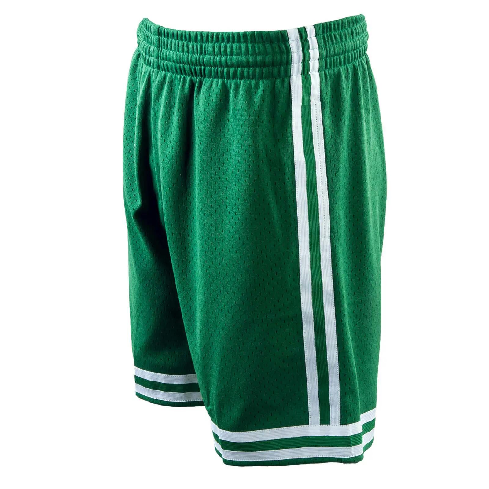 Shorts M&N NBA Swingman 2.0 Xeltics in Grün 3/4