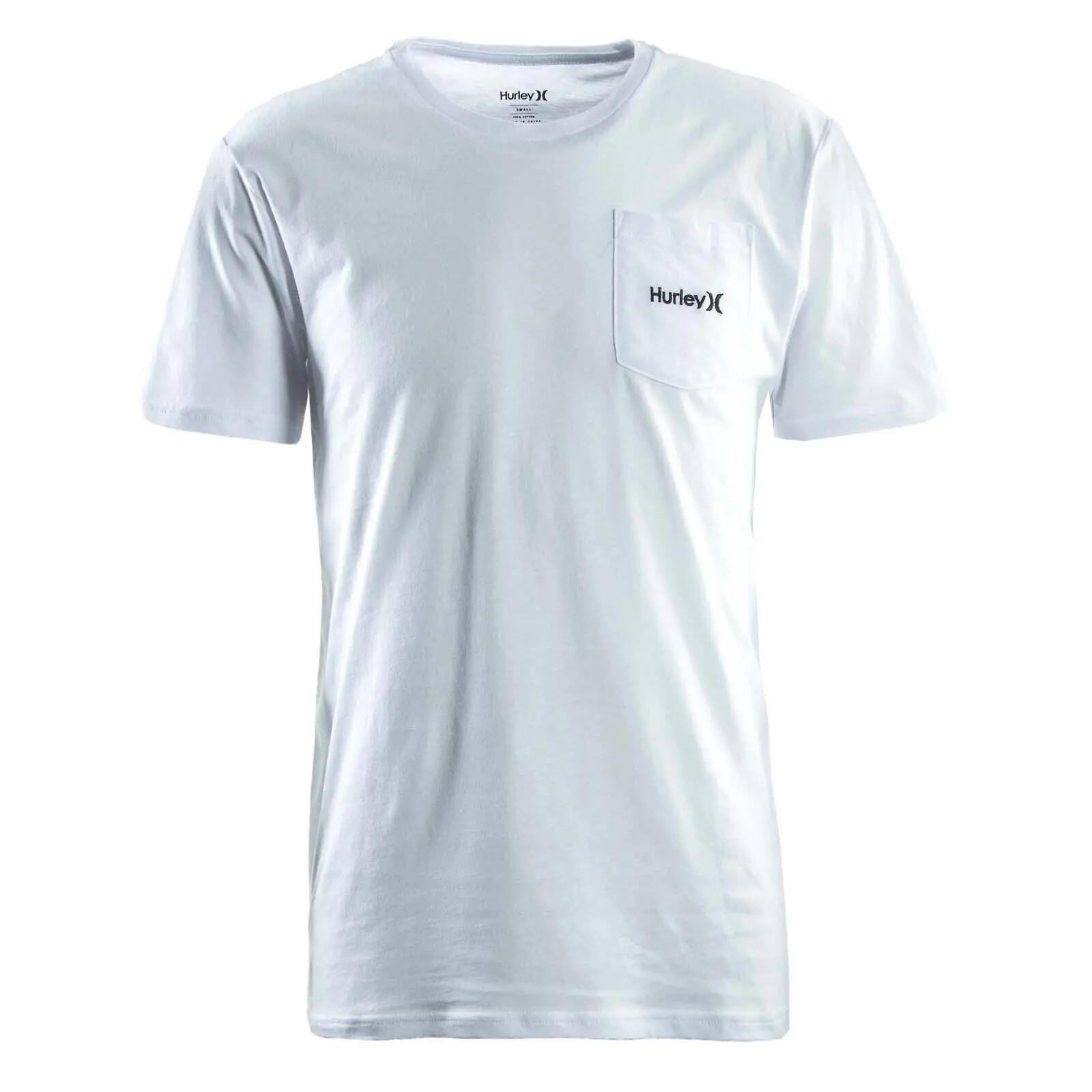 T-Shirt Oao Pocket in Weiß 2/4
