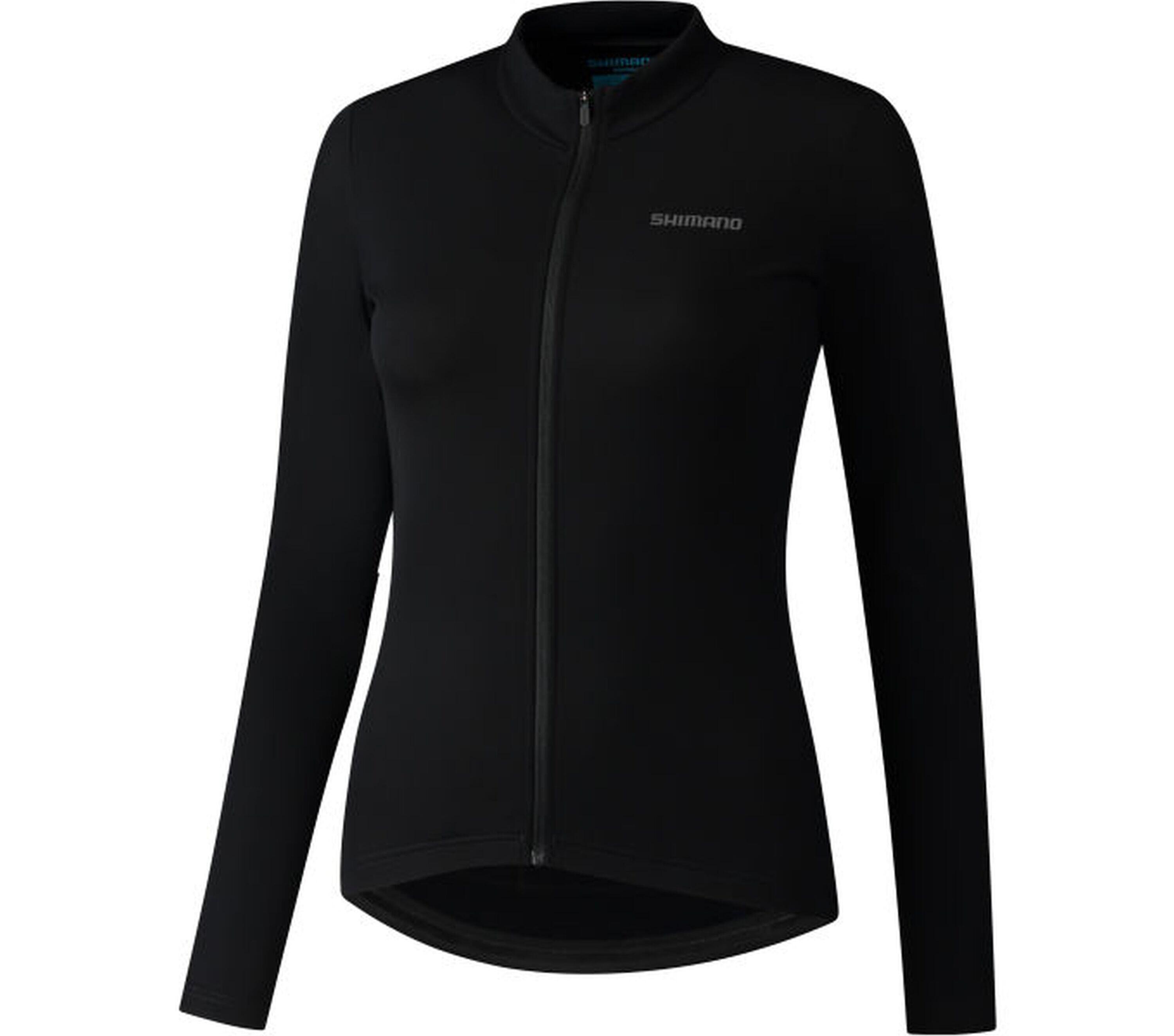 SHIMANO Woman's   ELEMENT Long Sleeve Jersey, black