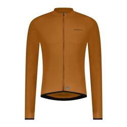 SHIMANO VERTEX Thermal Long Sleeve Jersey, Bronze