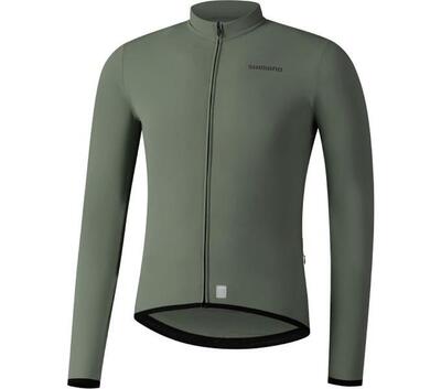Vertex thermal long sleeve jersey. army green