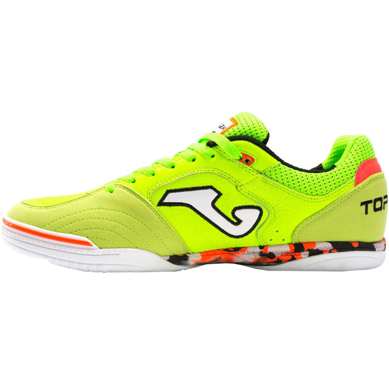 ZAPATILLAS JOMA FUTSAL TOP FLEX 2211 VERDE FLUOR 2/5