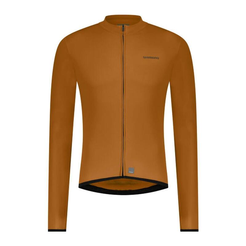 SHIMANO VERTEX Maillot thermique à manches longues, bronze