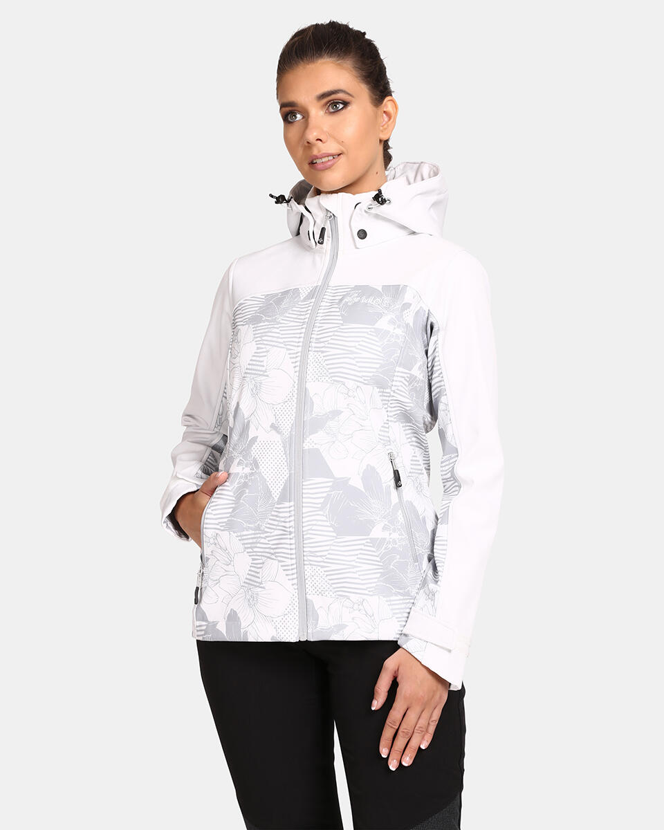 Chaqueta softshell RAVIA-W mujer KILPI Gris claro 2/6
