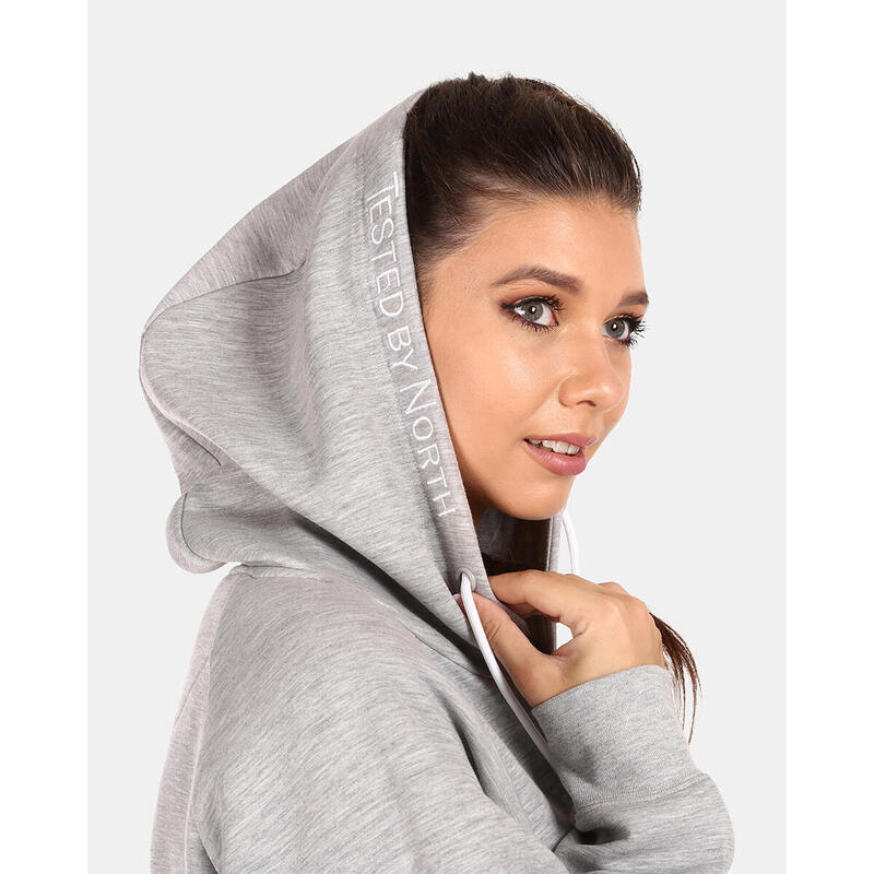 Sweat à capuche en coton pour femme Kilpi FJELA-W