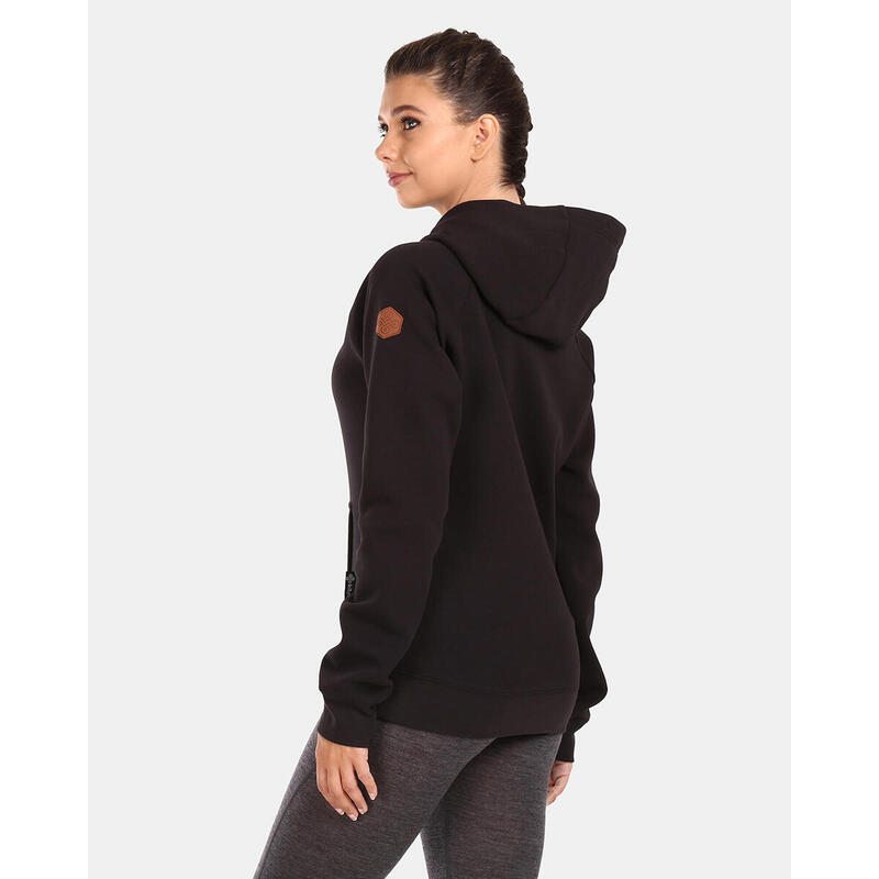 Sweat à capuche en coton pour femme Kilpi FJELA-W