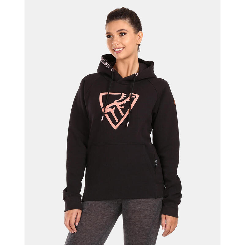 Katoenen hoodie voor dames Kilpi FJELA-W