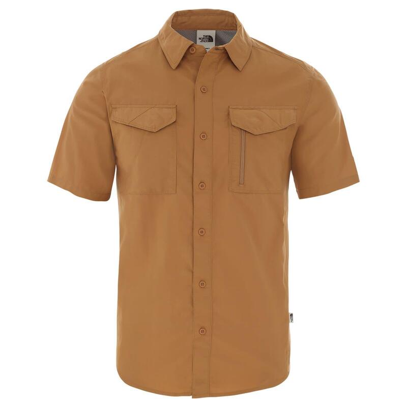 Camisa S/S Sequoia para homem - Cedro castanho