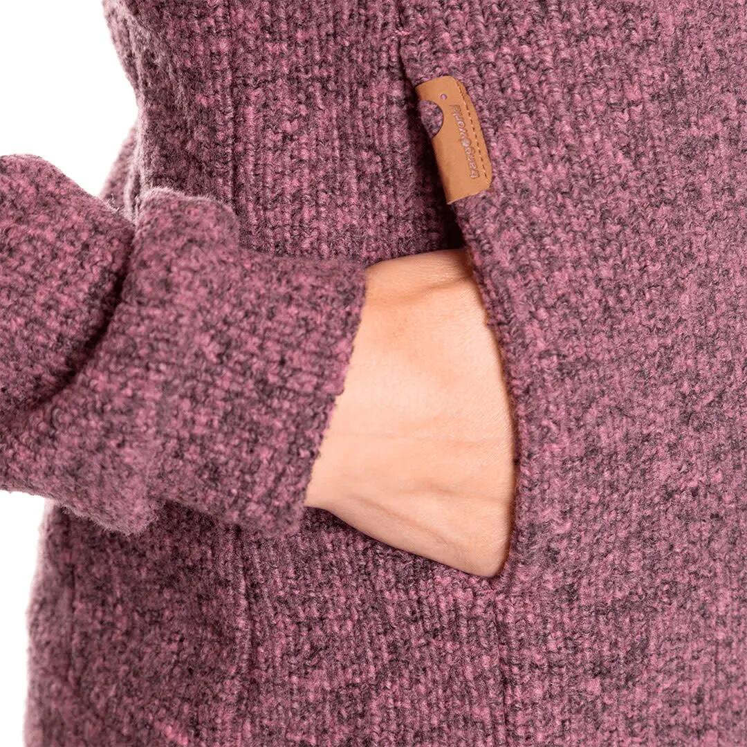 Casaco de lã Mountain Woman - W Gower Jacket - Rosa 4/7
