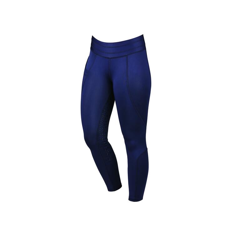 Performance Kompression Reithose Damen Marineblau