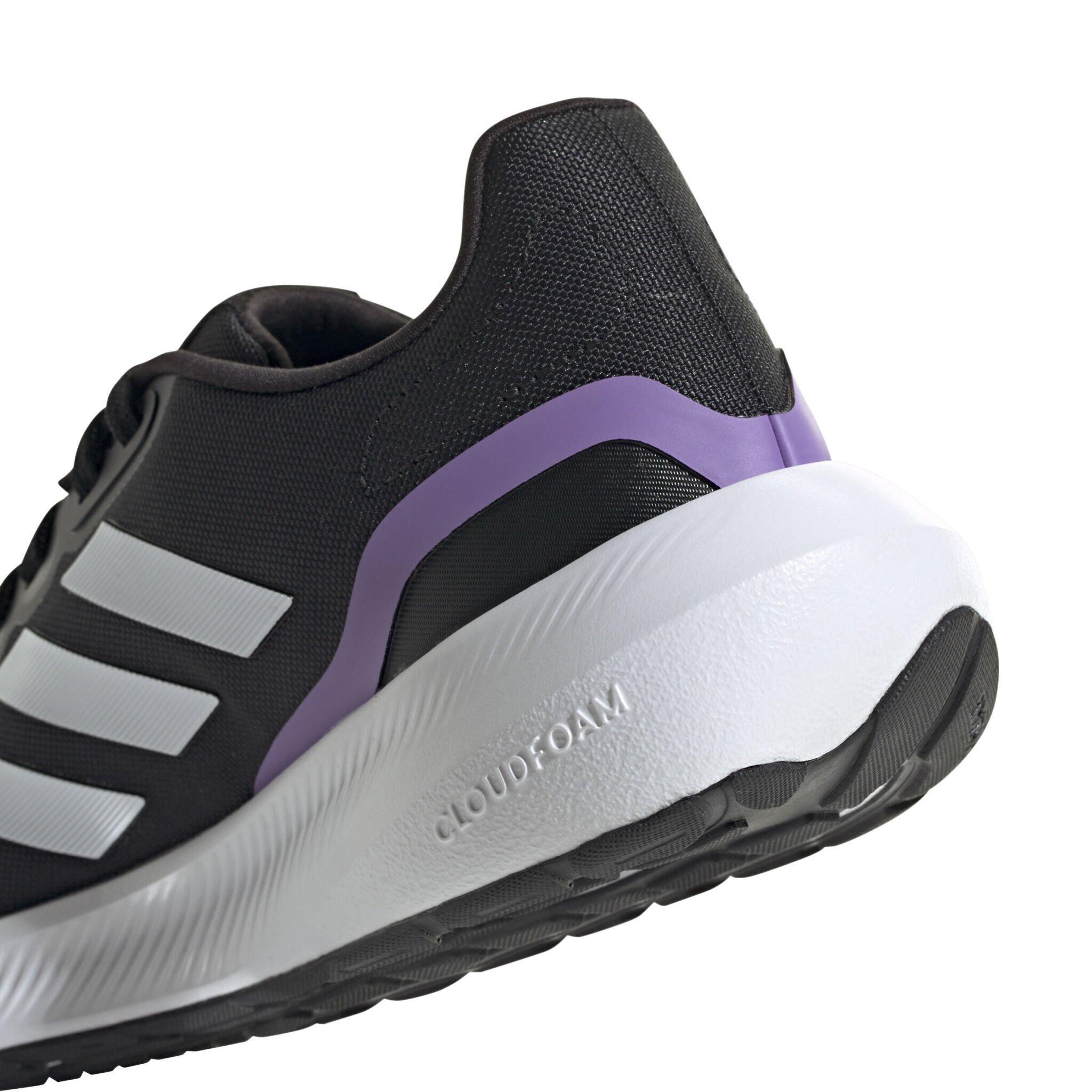 Zapatillas De Running Mujer - ADIDAS Runfalcon 3.0 TR W - Core Black / Violet 5/7