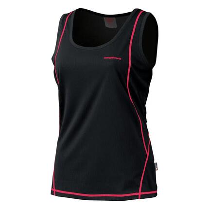 Kleding - Trekking - Dames - Thury W - Sneldrogend, Anti-geur - Zwart/rood