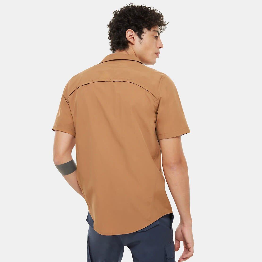 Camisa S/S Sequoia para homem - Cedro castanho 5/7