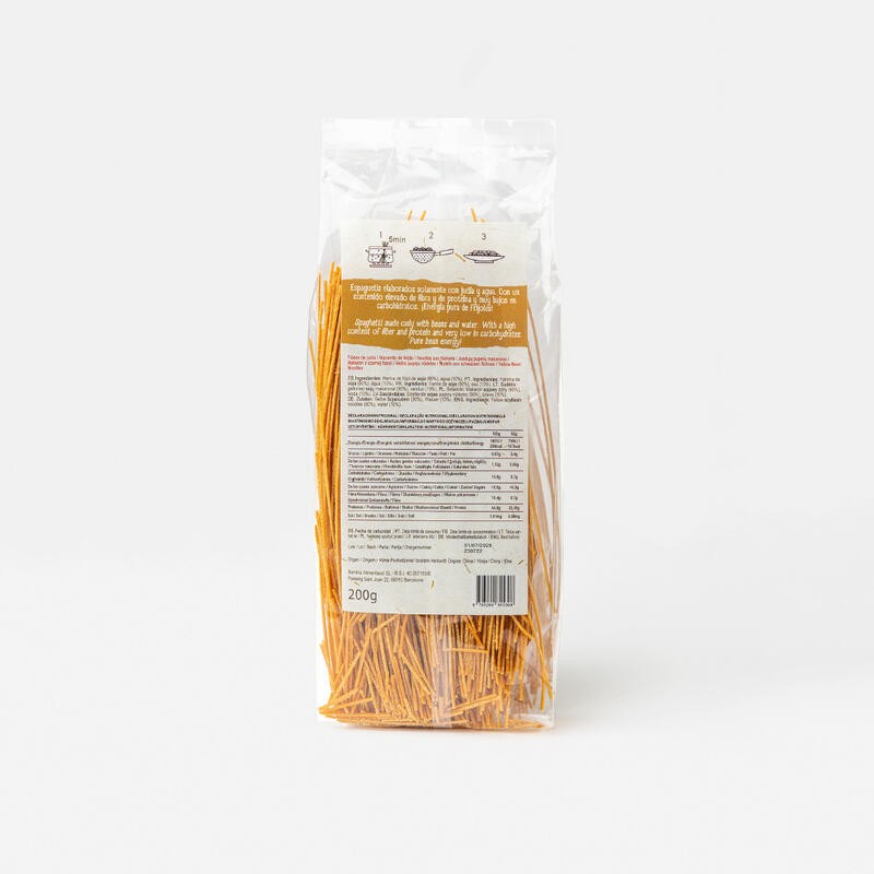 Espaguetis de Judía Amarilla: Pack 12 unidades (200g/unidad)