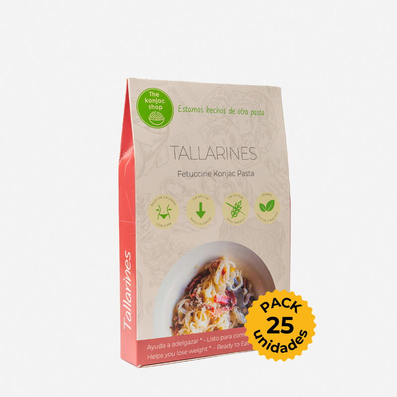 Tallarines Pasta de Konjac (Pack 25 unidades)