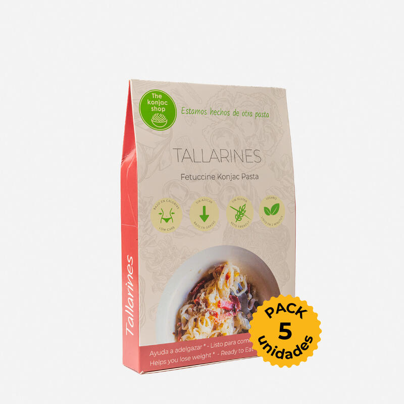 Tallarines Pasta de Konjac (Pack 5 unidades)