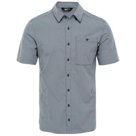 T-shirt homme gris asphalte à manches courtes, taille L
