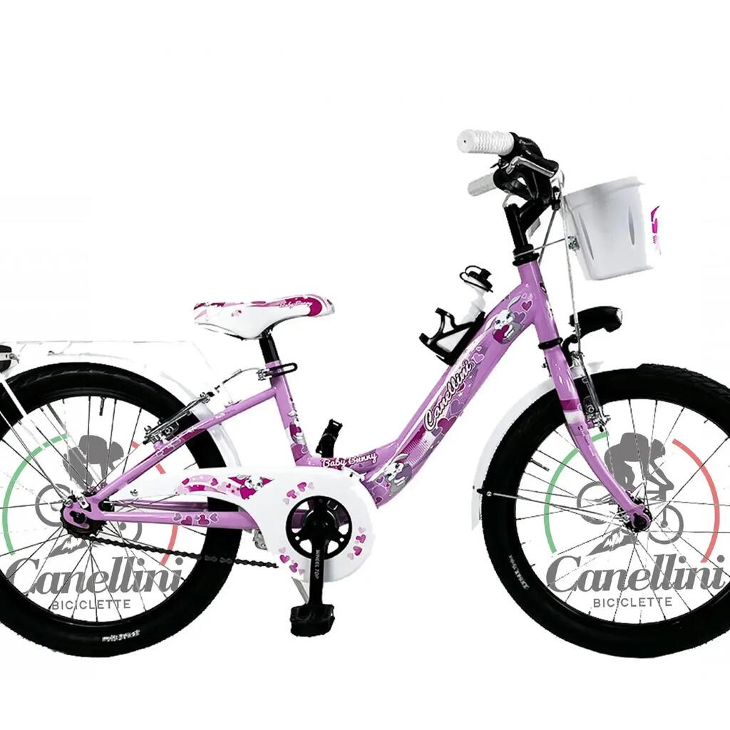 Girl's bike Canellini VENERE 20" BABY BUNNY - Pink