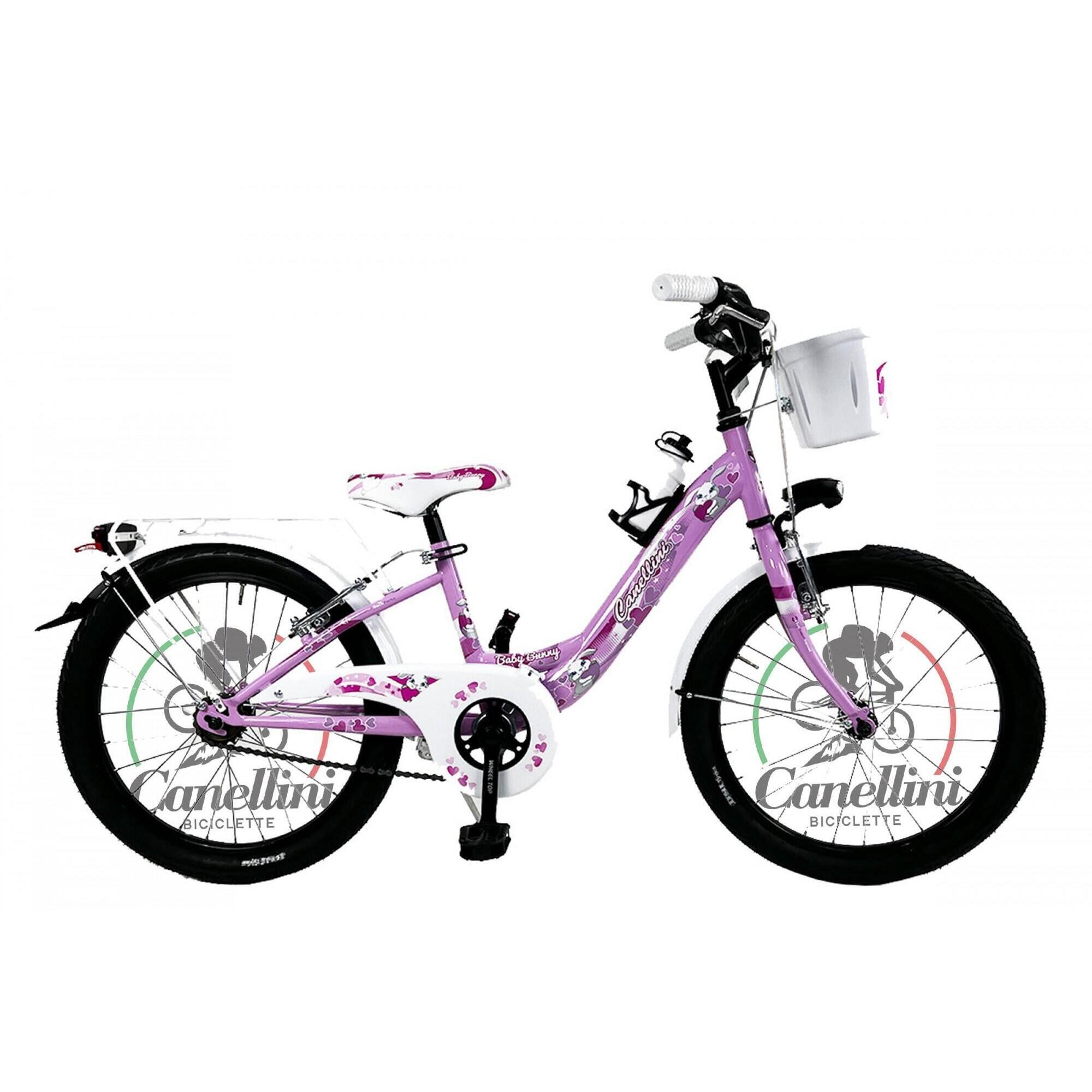 Bicicleta de menina Canellini VENERE 20" BABY BUNNY - Rose