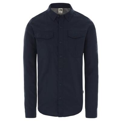 T shirts overhemden heren - sequoia l/s shirt - urban navy