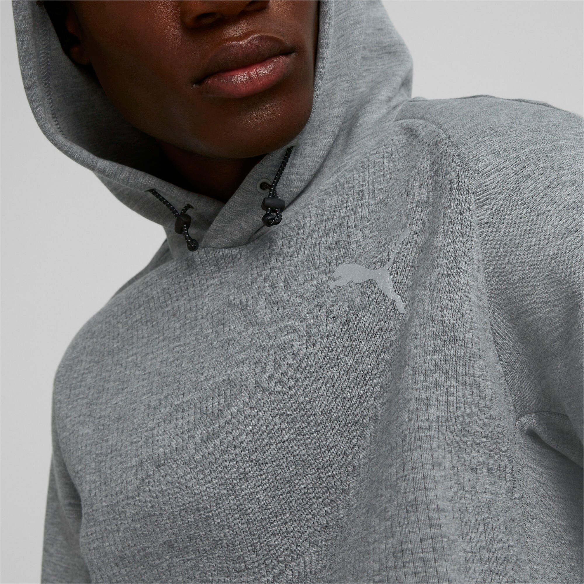 Sweat à capuche Puma modèle 849914-03 pour unisexe 3/5