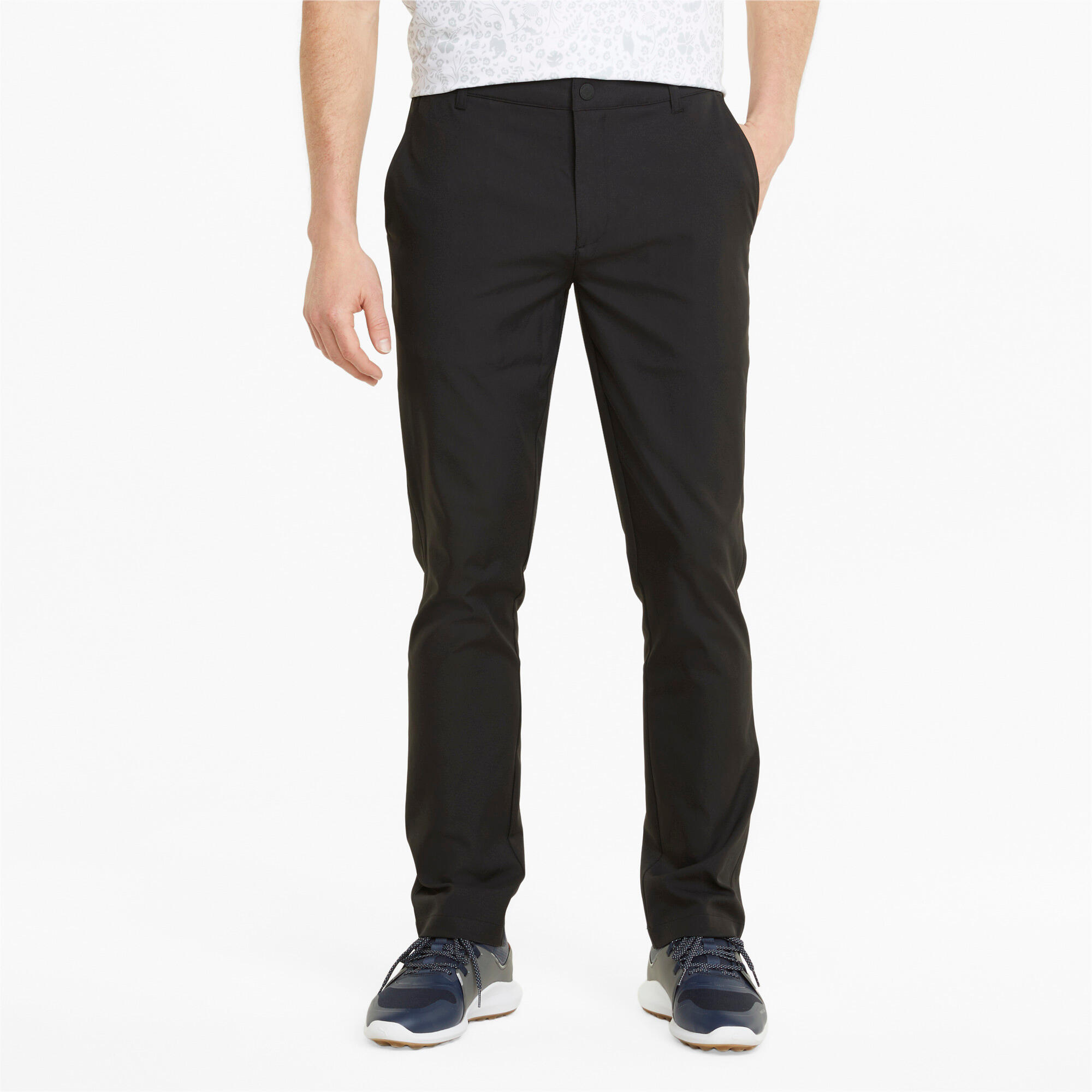 PUMA Mens Jackpot Tailored Golf Pants Trousers - Black 2/6