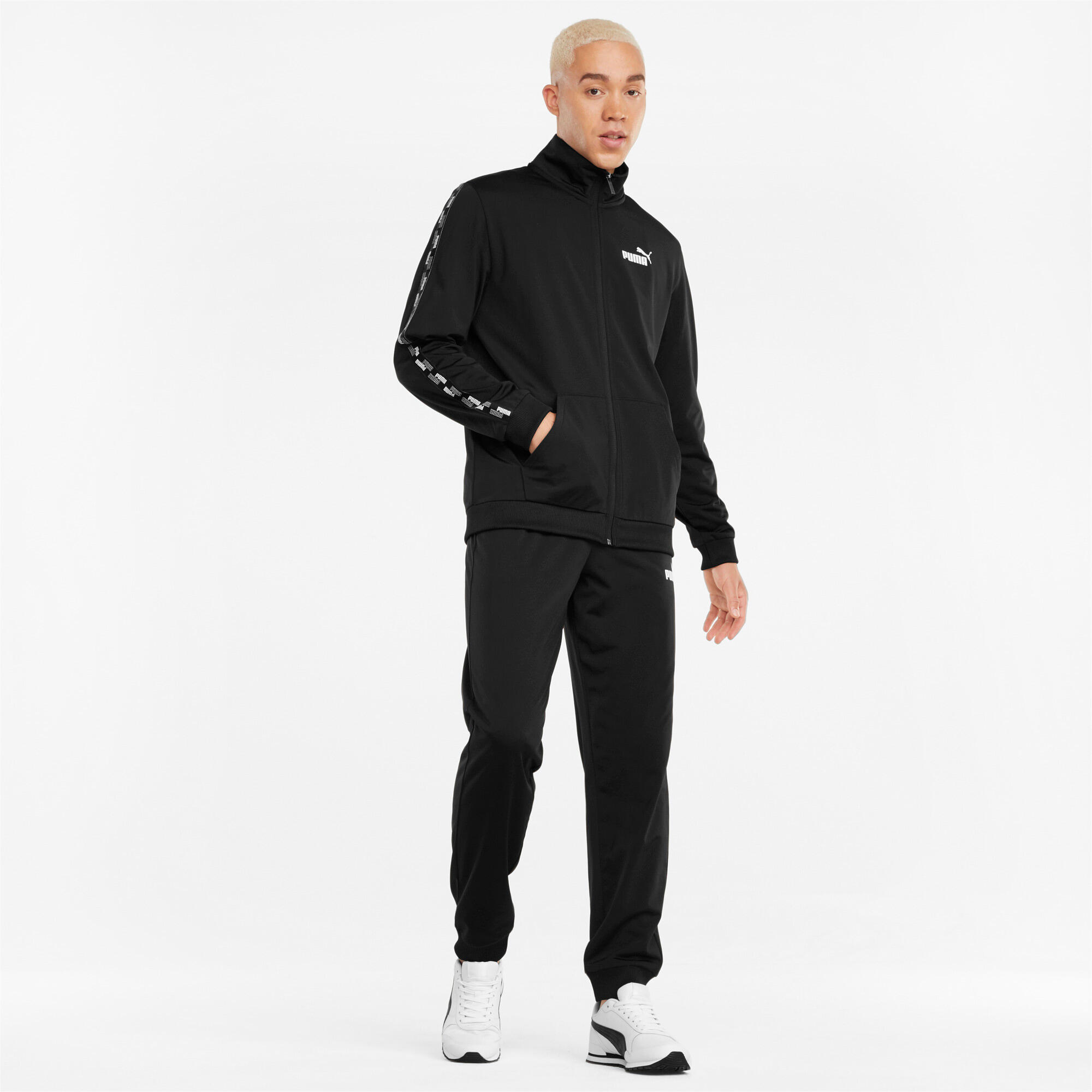 Chandal Puma Poly Closed, Negro, Hombre 3/6
