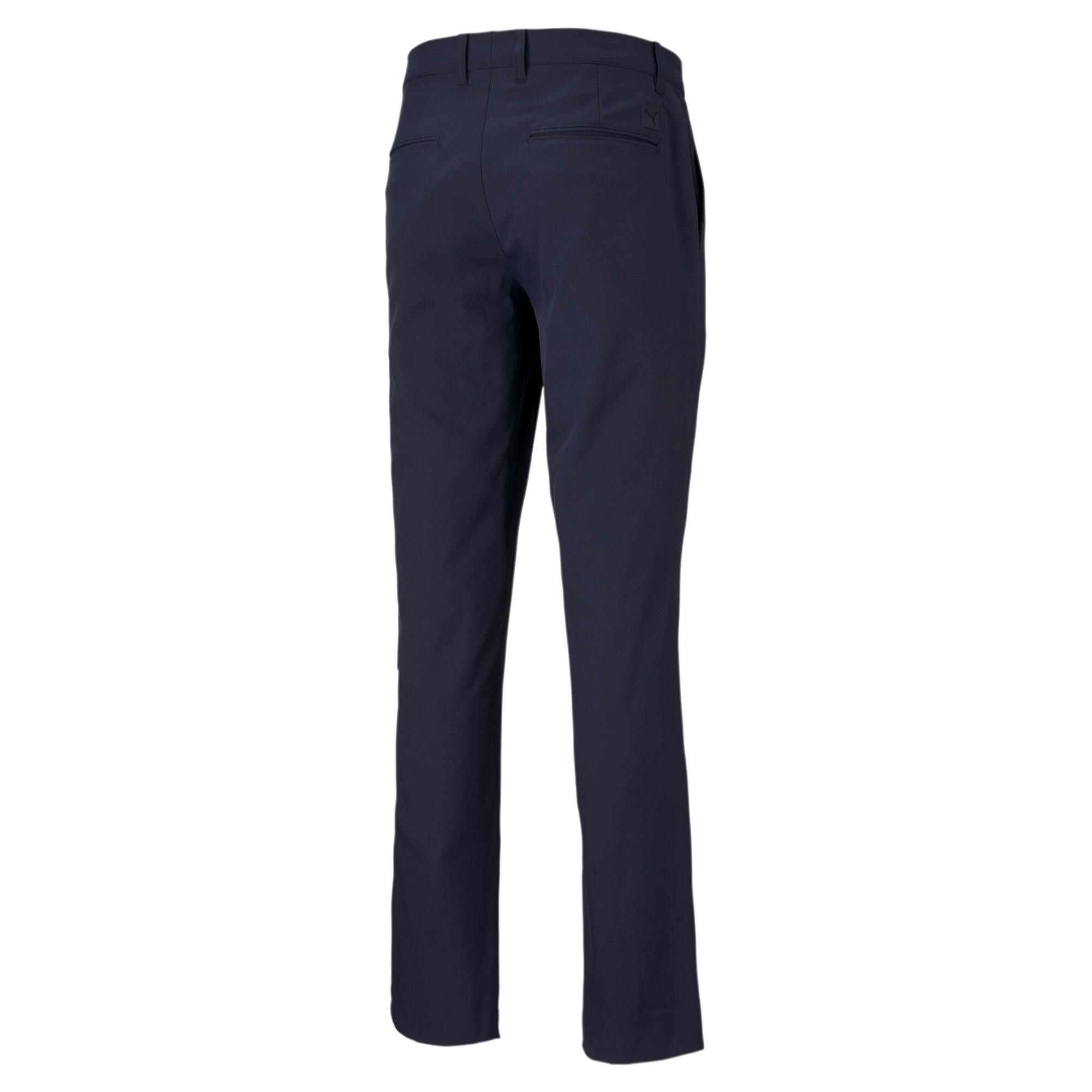 PUMA Mens Jackpot Tailored Golf Pants Trousers - Navy Blazer 4/4