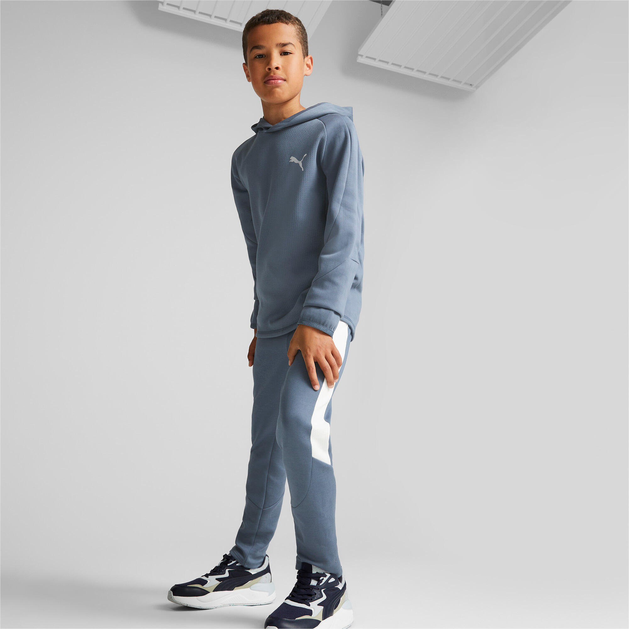 Sweatshirt à capuche enfant Puma Evostripe 3/6