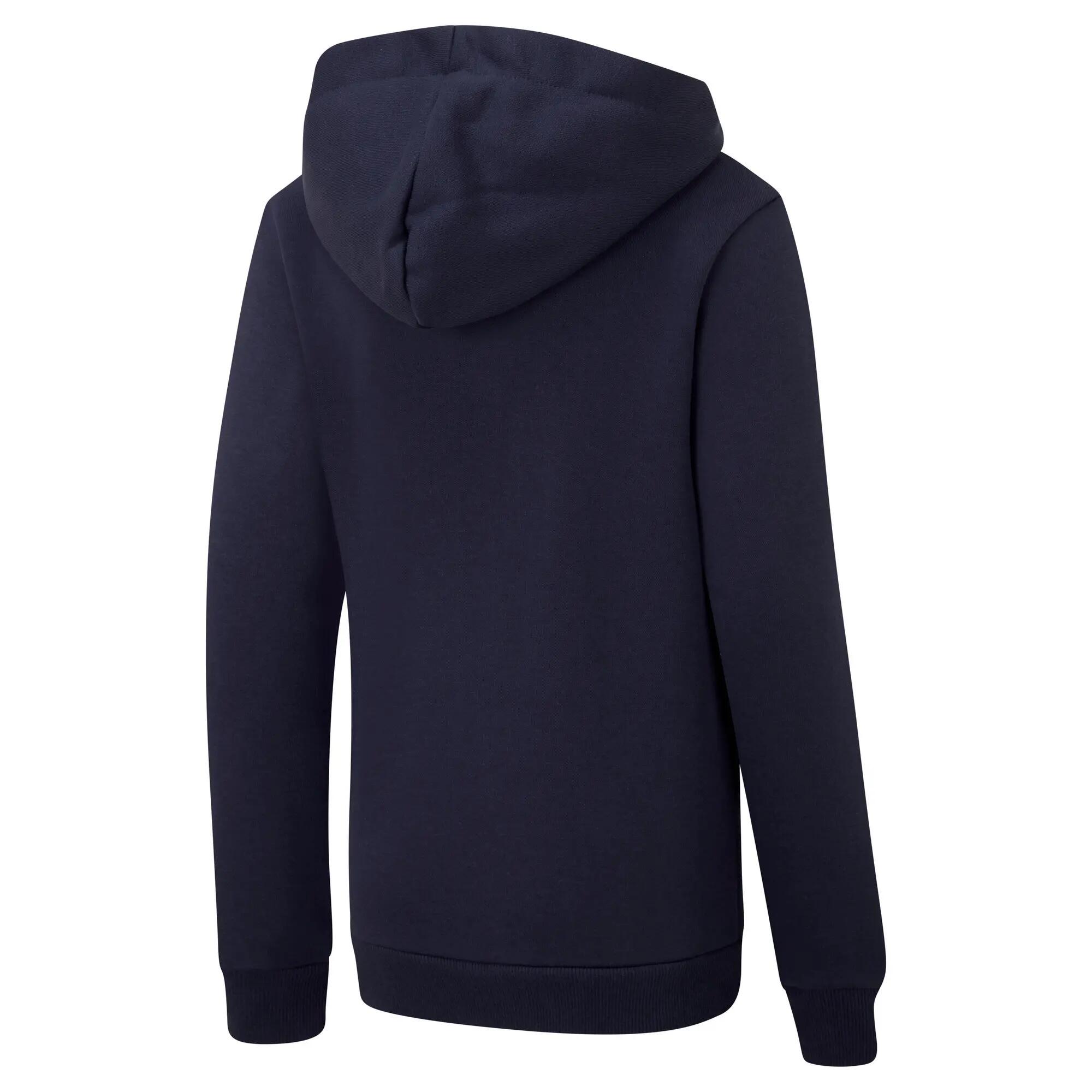 PUMA Kids Boys Essentials Full-Zip Hoodie Hooded Top - Peacoat 2/5