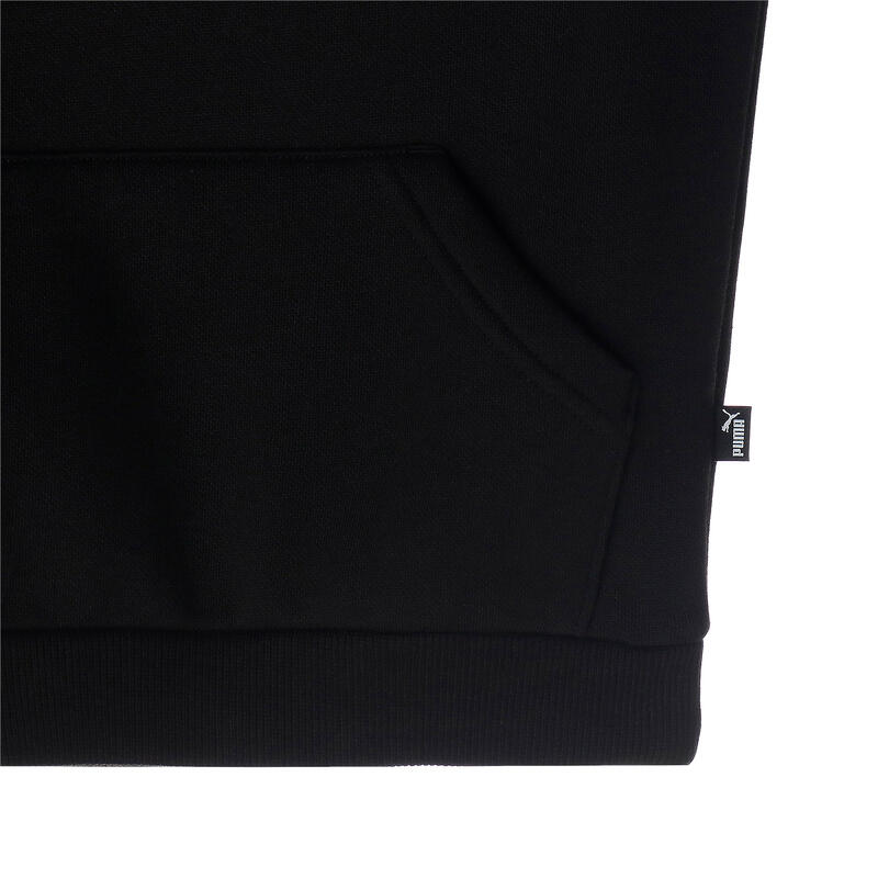 Hanorac casual 84759601 peste cap cu glugă negru pentru băiat