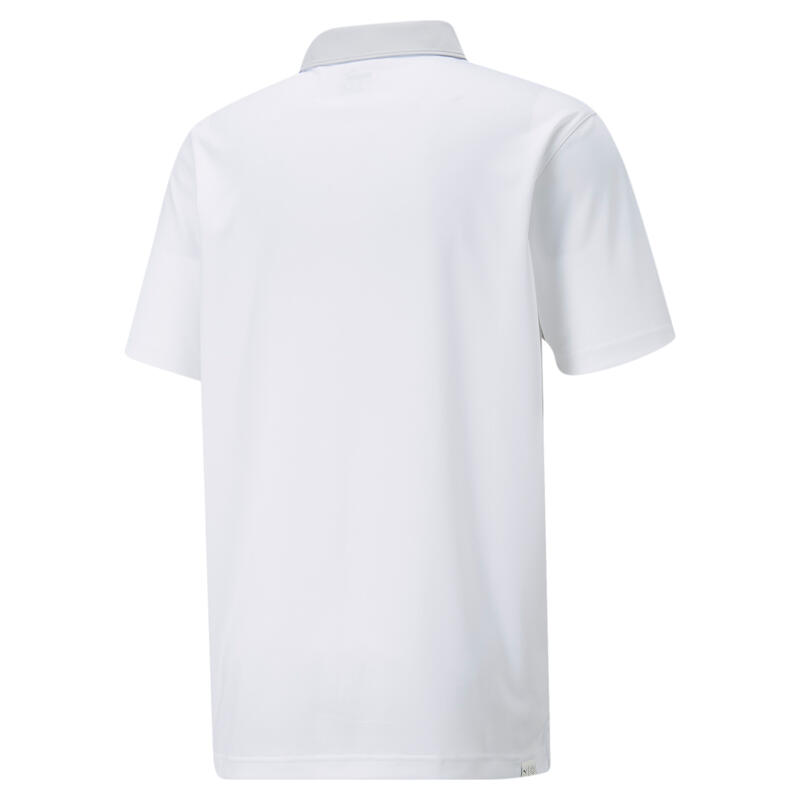 Camisola pólo de golfe PUMA para homem - Branco brilhante - Alta elevação