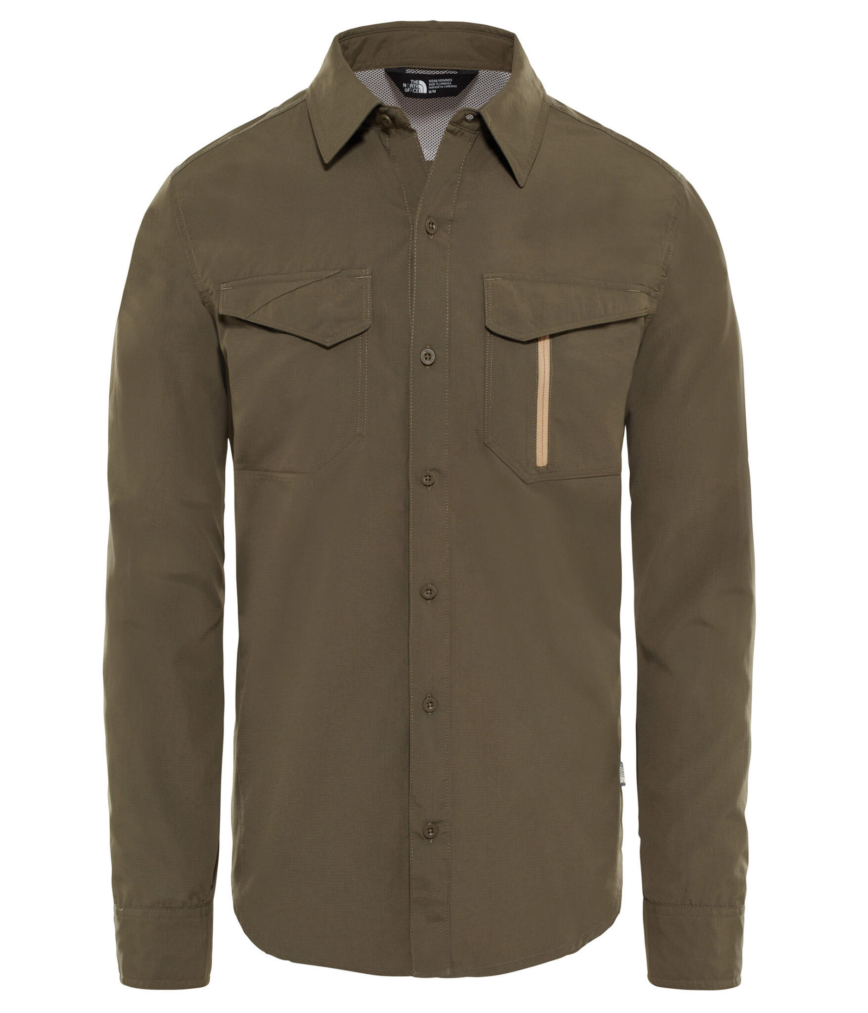 Vetements De Randonnee Homme - Sequoia L/S Shirt - Taupe Green 2/3