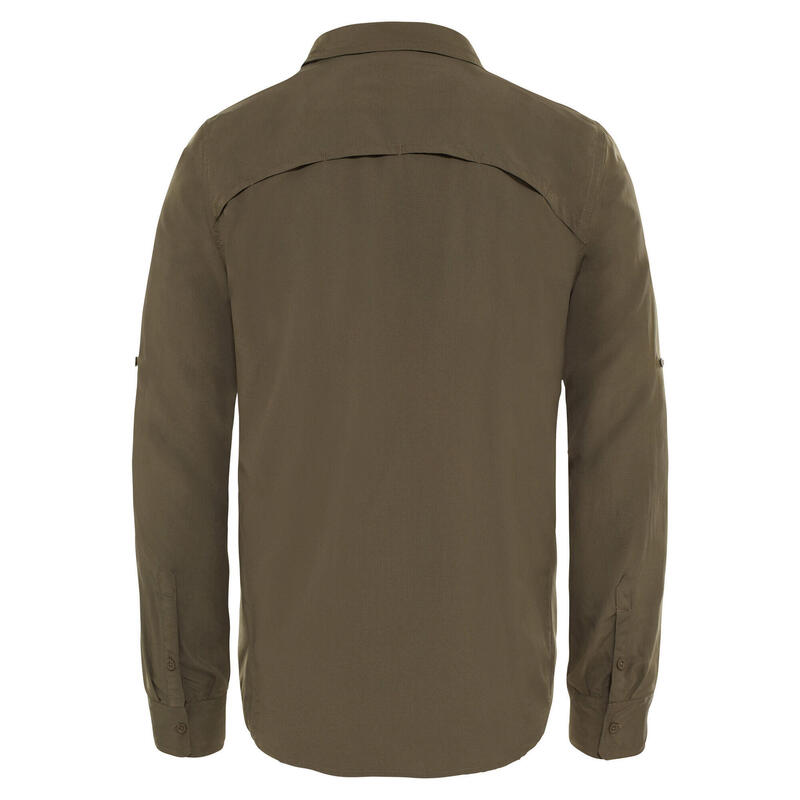 Ropa De Senderismo Hombre - Sequoia L/S Shirt - Taupe Green