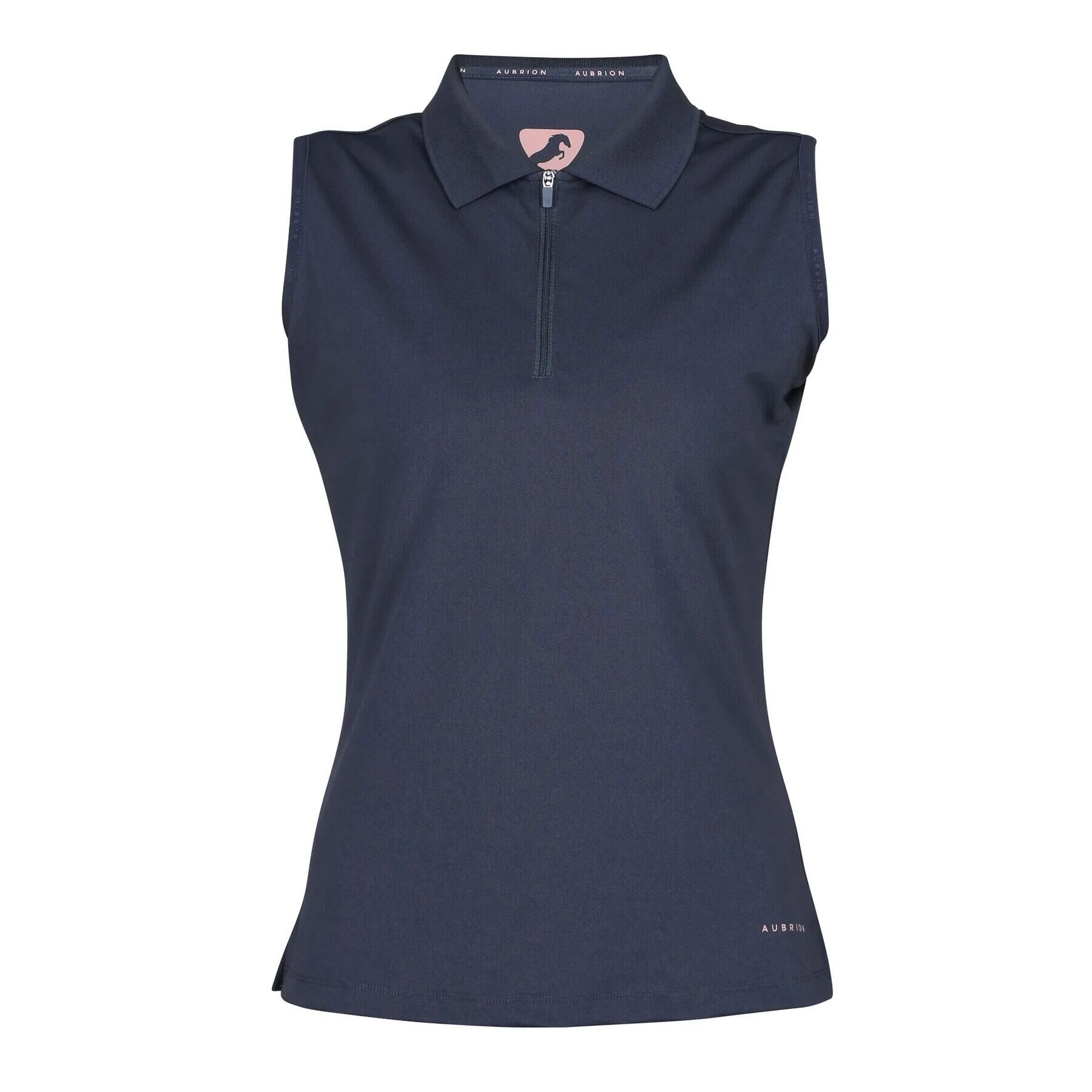 SHIRES Womens/Ladies Sleeveless Technical Top (Navy)