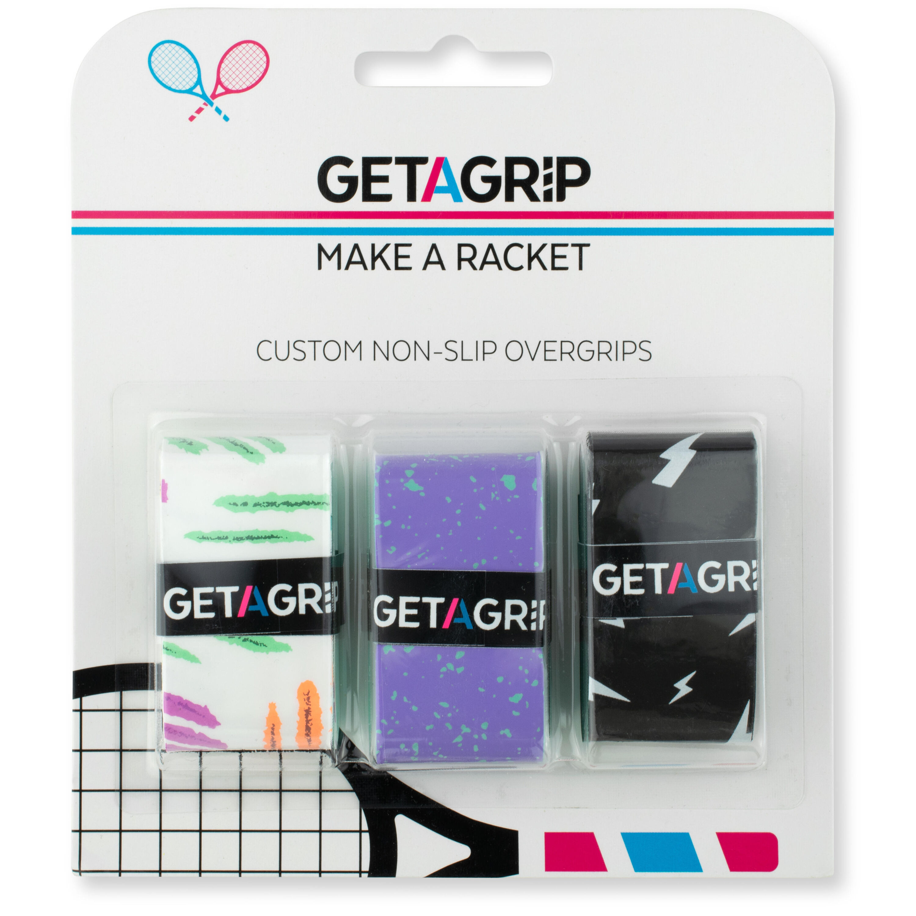 GET A GRIP Get A Grip Tennis Grips - Smash Hit Pack