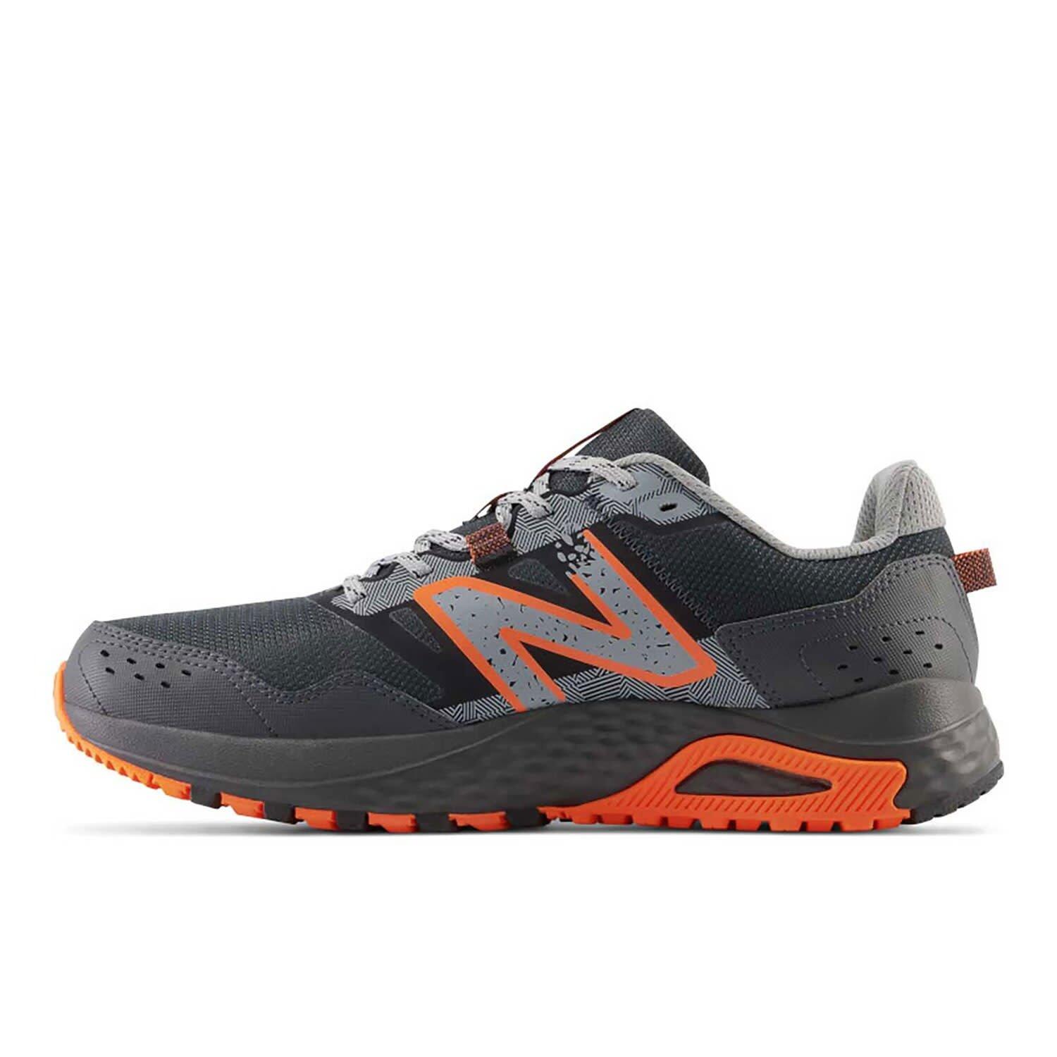 Zapatillas Trailrunning Hombre - NEW BALANCE MT 410  V8 - Grey/Orange 4/5